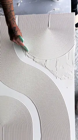 Replying to @Soto Mie Bogor🍲 i fell asleep editing this video it was so soothing 🤣  . #texturedart #plasterart #plaster #minimalart #texturepainting #diyart #arttok #trending #fyp #viral #longervideos #satisfying 