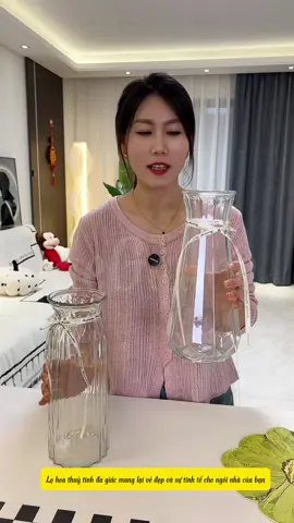 Lọ hoa thuỷ tinh/ lọ hoa vintage decor xinh xắn, bình hoa nhiều màu sắc! #lohoa #lohoathuytinh #locamhoa #review #xuhuong #trending #giadungtienich #meGaurv 