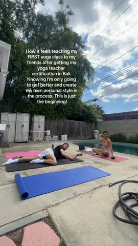 Trusting the universe with this one 🧘🏽‍♀️ #yoga #yogateacher #yogacertification #bali #baliyoga #baliyogateachertraining 
