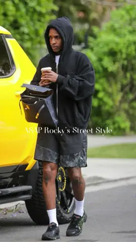 asap rocky’s rocky style ❤️  #fashionstyle #fashionnova #fashiondesigner #fashiongram #styleblogger #StreetStyle #streetwear #streetphotography 