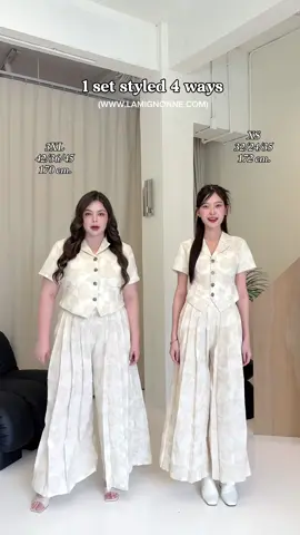 รุ่นนี้คุ้มไม่ไหววว ลุคไหนก็ปังงง💗 #lamignonne #outfit #Summer #OOTD #fashion #fyp #คลาสแฟชั่น #cute #plussize 