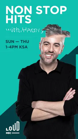 🚨🔥 Non-Stop Hits with Harry is LIVE ! 🚨🔥 The afternoon is made brighter with our live and local show “Non-Stop Hits with Harry”, featuring Andrew ‘Harry’ Harrison whose dynamic presence and knack for spinning the biggest hits keeps listeners entertained. Stay updated with the latest news, sports, traffic, tech trends, and E! News on “The Feed”. Tune in to #MBCLOUD on 99.0 FM in Riyadh, 94.3 FM in Jeddah, and 88.5 FM in Dammam! 🥳 #mbcloud #NonStopHits #newshow #radioshow #music #hits #billboard #playlist