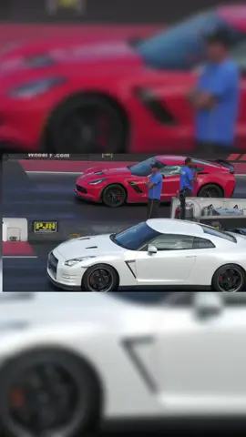 C7 ZO6 vs GTR R35 Cred:@wheelsyoutube #corvette #gtr #shorts
