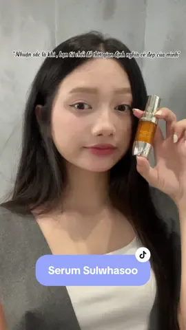 Pà nào da nhợt nhạt, kém săn chắc nhất định phải thử ngay em serum này !  @Sulwhasoo Vietnam  #SulwhasooVN #7NgayNhuanSac #CapCut