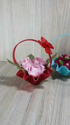Aprenda a Fazer Lindas Cestinhas para Lembrancinha do Dia das Mães ou para Lembrancinha de Casamento e o Melhor gastando muito pouco.  #artesanato #DIY #cesta #lembrancinha #diadasmaes #casamento #inspiracao 