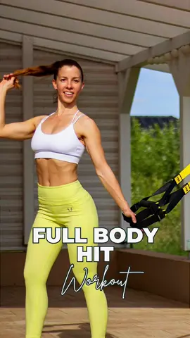 🔥Turn up the heat with today’s Full Body TRX HIT Workout! #AndreaTothTRX #trxhit #trxworkout #trxqueen #fullbodyworkout #yougotthis #trxtraining 