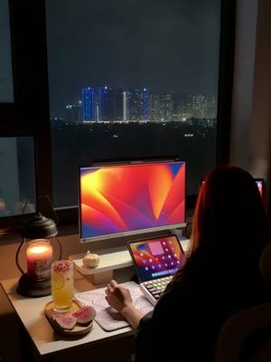 Góc tối chill của mình setup cho em người yêu. #desksetup #setup #clean #setupgoclamviec #docongnghe #LearnOnTikTok 
