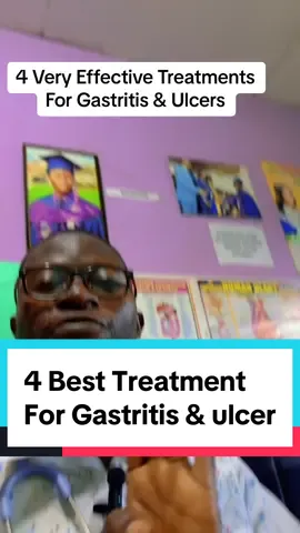 4 Best Treatments for Gastritis & Gastric ulcer #health #gastricsleeve #healthtok #stomachproblems #fyp 