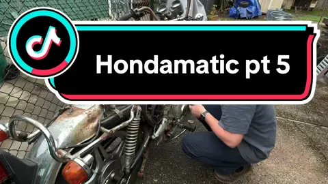 Replying to @stevepmojzn I am trying to stay strong, but this motorcycle may get the best of me. #willitrun #honda #hondamatic #motorcycle 