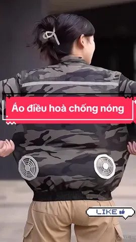 Dành cho bác nào hay phải làm ngoài trời, có áo điều hoà nắng 40 độ cũng không e ngại nha #aodieuhoa #aodieuhoachinhhang #medogiadungtienich #aochongnong 