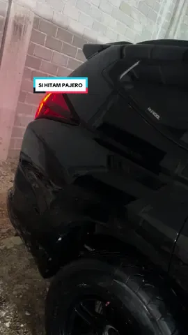 SI HITAM PAJERO #coatingpanggilan #coatingpanggilankerumah #coatingmedan #mitsubishipajerosport❤️ 