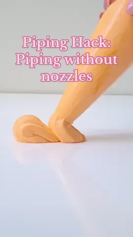 No nozzles? No problem! Practice your piping techniques using just a piping bag and scissors with this clever hack   Don’t forget to check out our piping sheets at the link in our bio to take your piping to the next level, we ship worldwide!   #cakedecorating #londonbakery #pipingtips #pipingtechniques #cakehacks #bakinghacks #lifehacks #buttercreamcakes