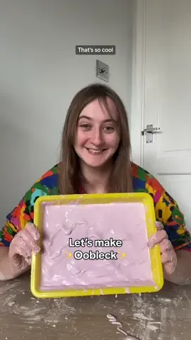 This is so fun to play with #oobleck #slime #tutorial #autistic #sensory 