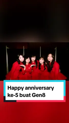 Happy anniversary yang ke-5 buat Gen8 kalian hebat dan terimakasih@cepio @lulu_jkt48 @adeljkt48 @onieljkt48 @florajkt48  #infinijoyeuxanniversaire #timeto5hine #jkt48 #generasi8 