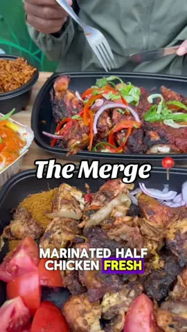 The Merge is a West African Afro-fusion restaurant/takeaway. It is located in the Camberwell-Walworth area 📍& owned by the african musician Afro B❗️ . Overall we gave this our first 10/10 based on portion-size, taste and value for money💸. South London isn’t a bad location either 😊. #fyp#placestoeatinlondon#foodreview#londonhotspots#WhereToEat#londonfoodie#RestaurantReview#fyp#outandabout#london#viral#food#dateideas#themerge#africantiktok#thingstodoinlondon#AfricanFood#afrobeats#africanrestaurant#southlondon