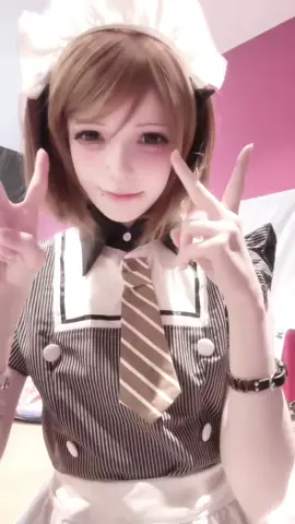 co worker said i look green today... went home early _:(´ཀ`」 ∠): #hanayokoizumi #ラブライブ #cosplay #lovelive #小泉花陽 #maid #lovelive 