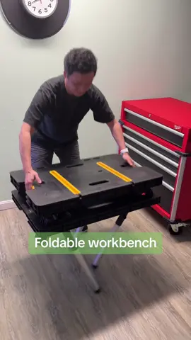 Fast and easy foldable workbench #keter #workbench 