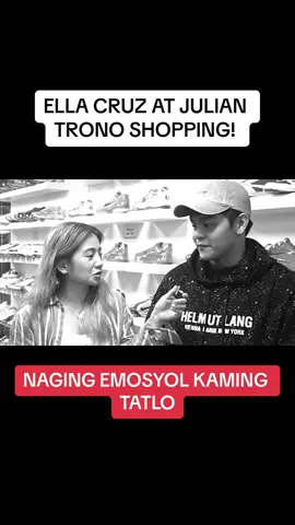 Ella Cruz and Julian Trono went shopping #phenomenalsole 
