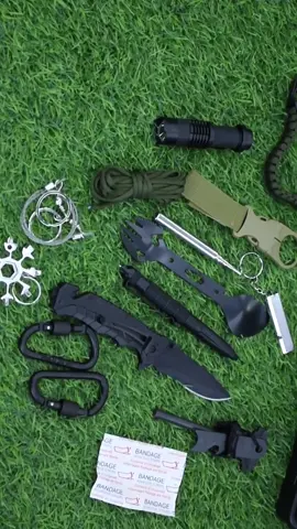 perlengkapan Survival #survival #survivalskills #survivalkit #camping #climbing #kegiatanoutdoor 