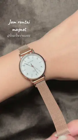 Jam rantai magnet🥰 #jamtangan #jamtanganmurah #fyp #barbeestore #jamrantai #jamrantaimagnet #jamtanganviral #jamtanganwanita 