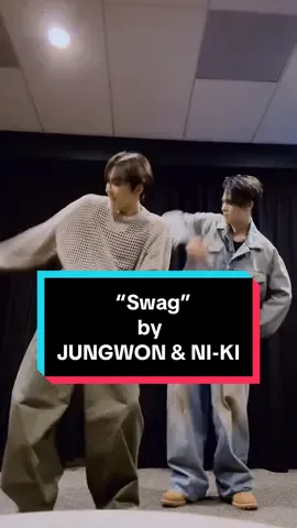 Swag 🤟 by Jungwon & Ni-ki  (from enhypen’s douyin account) #JUNGWON #梁祯元 #NI_KI #西村力 #ENHYPEN #WonKi #Maknaez @enhypen 