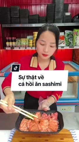 Sự thật về cá hồi nhà Toàn Farm có ăn sashimi được không #cahoi #salmon #sashimi #danang #xuhuong #toanfarm #cahoitoanfarm #cahoituoidanang 