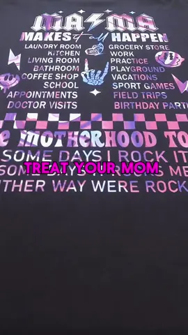 Treat your mom like a rockstar with an amazing T-shirt this season  . . . #tiktokshopmothersday ##mothersday##mothersfdaygift##graphictees##TikTokShop##dtftransfers##shoplocal##teeshirt##dtfprinting