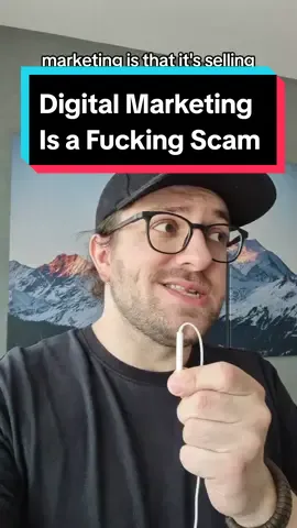 Digital Marketing Is A Fucking Scam. Or not... Wanna know how to start in digital marketing? How to make money online? Educate yourself. Courses promising gains too good to be true are just that - too good to be true. #digitalmarketing #howtostartdigitalmarketing #digitalmarketingtips  #moneyonline 