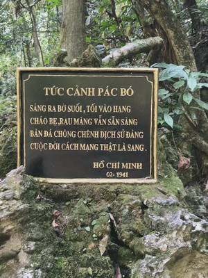 Đến Pác Bó trong đầu mình luôn vang câu thơ “Sáng ra bờ suối, Tối vào hang..” được đến nơi Bác từng ở và làm việc cảm xúc tự hào lắm luôn 🇻🇳🫶🏻 #30thang4 #pacbo #suoilenin #xuhuong #caobang #caobangreview #hangpacbo #xuhuong #xuhuongtiktok #viral 