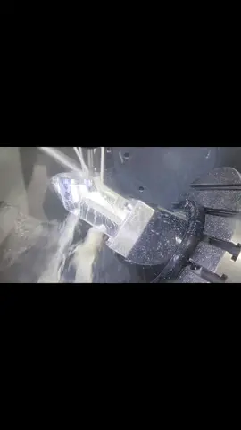 6.7 Cummins Billet Intake EGR Adapter getting finished out on our @Haas Automation, Inc. UMC750 #dieselpower #grdiesel #cumminsdieselpower #madeintheusa #americanmanufacturing #ramtrucks 