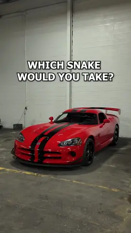 Which one would you have? 🐍 2009 Dodge Viper ACR Vs 1965 Shelby Cobra Backdraft! Available Now for Purchase!