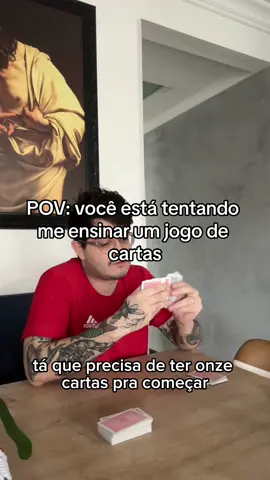 existe coisa mais difícil que aprender um jogo novo? creio que não . . . #humor #baralho #memes #jogos #jogosdetabuleiro #twitter #aprendendo 