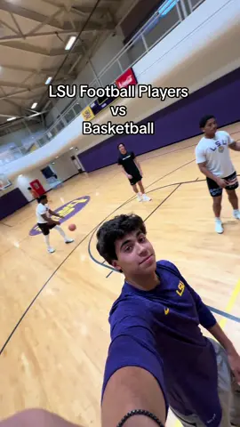 We promise we’re actually good at basektball …. #fyp #d1 #football #basketball #basketballchallenge #college #NBA