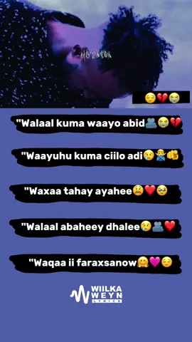 Walaal kuma waayo abid😢 #walaalnimo #heescusub #walal #somalitiktok #foryou #lyrics #viralvideo #somalimusic #wllkalyrics 