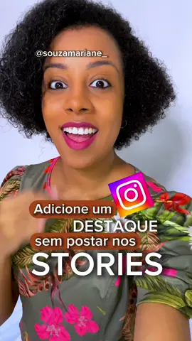 Como adicionar uma foto nos destaques do instagram sem postar nos stories  Como adicionar uma video nos destaques do instagram sem postar nos stories  #fãclubedasamara #samaragrabelo #instagram #insta #socialmedia #redessociais #filtro #filtroinstagram #celular #celulares #dicadeinsta #dicadeinstagram #marianesouza #mariane #dicas #tecnologia #mariane 