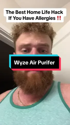 If you have Allergies then this video is for you #airpurifier #allergies #allergy #stuffynose #airpurifier #wyze #allergyseason #creatorsearchinsights #greenscreenvideo 