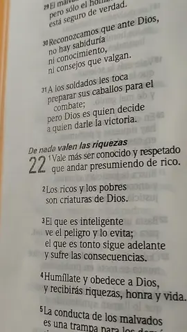 SABIOS CONSEJOS DE DIOS. PROVERBIOS 22:1-16