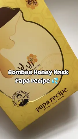 Mask papa recipe 🐝 siêu keo luôn nè loại này nên thử nha 🫶🏻 #xh #xuhuong #skincare #skincareroutine #kbeauty #lamdep #lenxuhuong #foryou #viral #fypシ #mask #paparecipe 