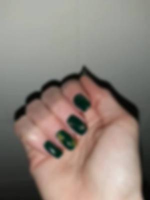 Ongles vert émeraude #gelnails #nice #green #frenchnails #florencenails #✨ #star #beauty #ViralBeauty 