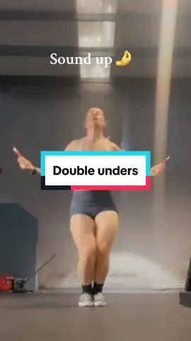 I dont know if these will ever get better, but at least the whipping sound is satisfying 😂 #skipping #doubleunders #GymTok #bounce 