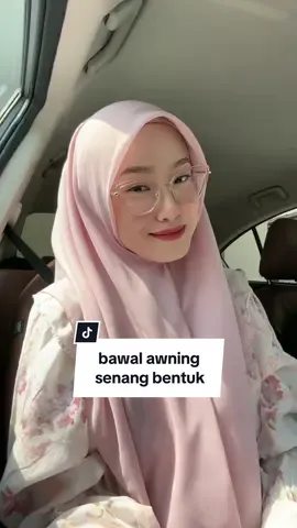 wajib try tudung bawal cotton ni sebab awning best sangat mudah bentuk 🙊 #bawalbidang45 #bawalcotton #tudungbawal 