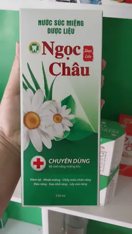 nước xúc miệng ngọc châu  #thuoctanduoc  #xuhuongtiktok  #nuocxucmieng 