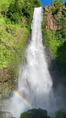 MasyaAllah for the first time liat pelangi langsung didepan mata🤩🌤🫧🌈 #pelangi #airterjun #airterjunmalino #airterjuntakapala #makassar #fyp 