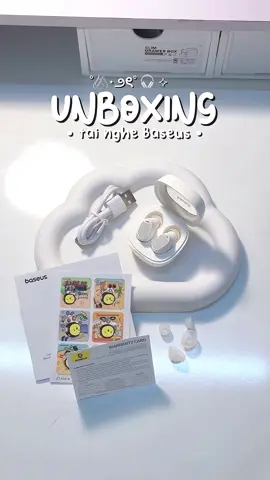 mê ẻm đinnn💗 #tainghebaseus #baseusbowiewm02 #tainghebluetooth #review #unboxing #xh #LearnOnTikTok 