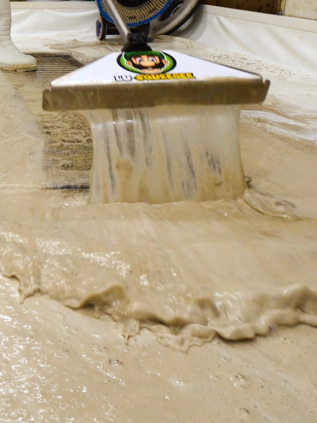 Forbidden Chocolate Shake Anyone? 🤣 Satisfying ASMR Carpet Cleaning. #asmr #carpetcleaning #satisfying #oddlysatisfying #restoration