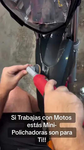 Si Trabajas con motos! Estas Herramientas son para Ti! Mini-Polichadoras Inalámbricas. Escribeme al WhatsApp 3504809919. #motoscolombia #pinturamotos #motospa #lavadomotos #motosport 