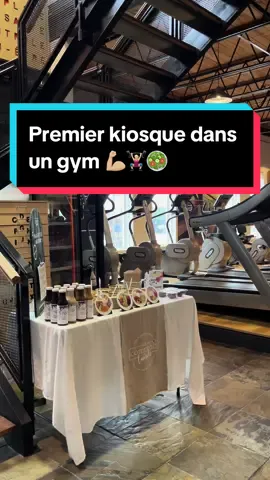 Notre premier kiosque de degustation dans un Gym 💪🏼🥗 #workwithme #lecomptoirlunch #salade #healthylunch #drummondville #drummond #restaurant #pourtoi #fyr #SmallBusiness #salad #smallbusinesstiktok 
