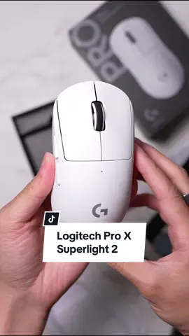 Logitech G Pro X Superlight 2 is a popular mouse used by pro gamers! I can say I’m enjoying using this. It’s comfortable and the weight is perfect for me. I’m also digging the white and black look after putting on those pads.  #logitech #gamingmouse #logitechproxsuperlight2 @Logitech @Logitech G 