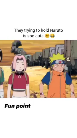 They Trying To Hold Naruto Is Soo Cute ☺️😂 #naruto #kakashi #sakura #neji #animeworld #animetiktok #animelover #animegirl #animeedit #anime 