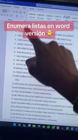 Sigueme para aprender más de word versión pollito #AprendeConTikTok #tutoriales #ofimaticagratis #microsoftword #tips #computacion 